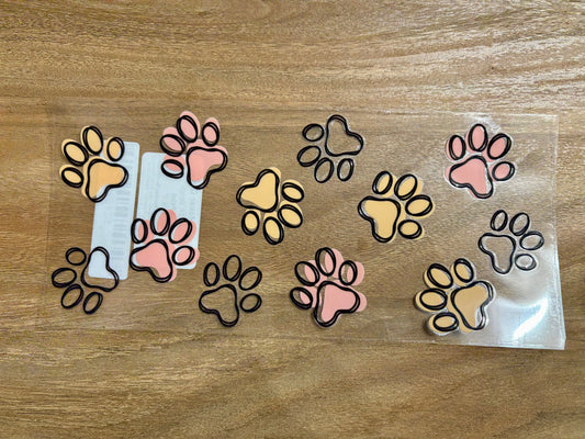Paw prints
