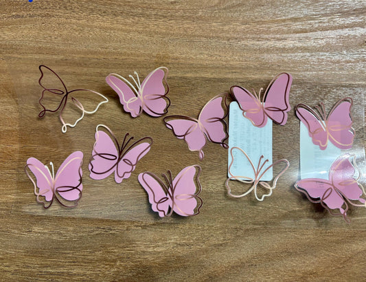 Pink Butterflies