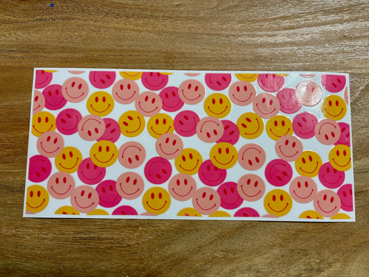 Colorful Smiley faces